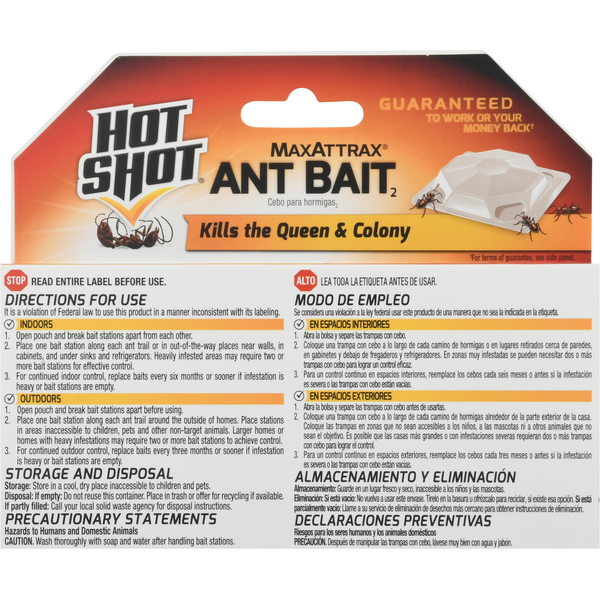 Hot Shot Ant Bait2, Bait Stations