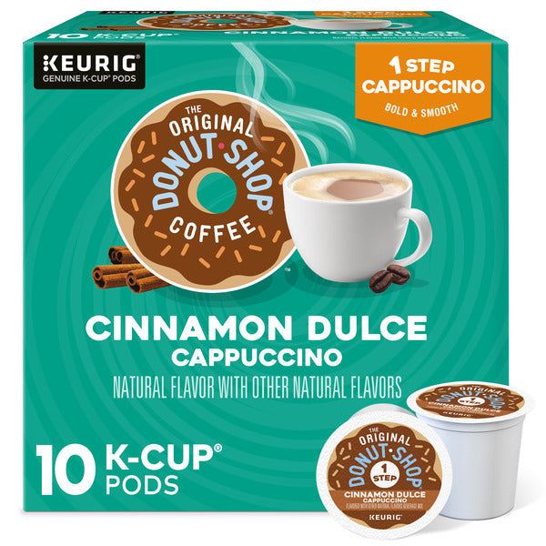 The Original Donut Shop Cinnamon Dulce Cappuccino K-Cup Pods
