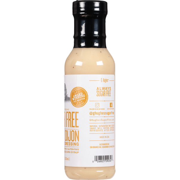 G Hughes Dressing, Sugar Free, Honey Dijon Flavored