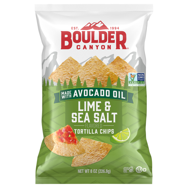 Boulder Canyon Lime & Sea Salt Tortilla Chips