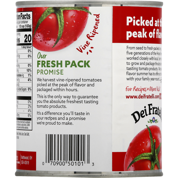 Dei Fratelli Tomatoes, Diced