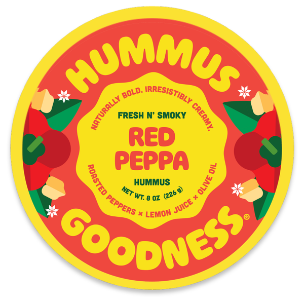 Hummus Goodness Red Peppa Hummus, Seed Oil Free