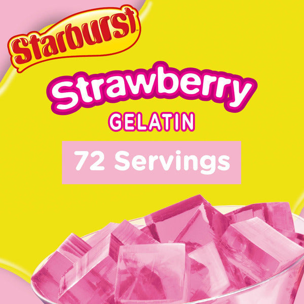 STARBURST Gelatin Strawberry (6 Servings)