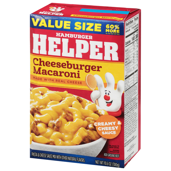 Hamburger Helper Cheeseburger Macaroni, Value Size