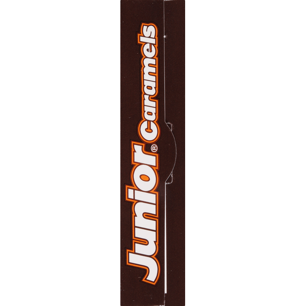 Junior Caramels Soft Caramels Covered in Milk Chocolate