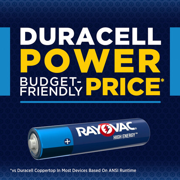 Rayovac High Energy Aaa 1.5v Alkaline Batteries