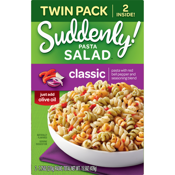 Suddenly! Classic Pasta Salad Twin Pack