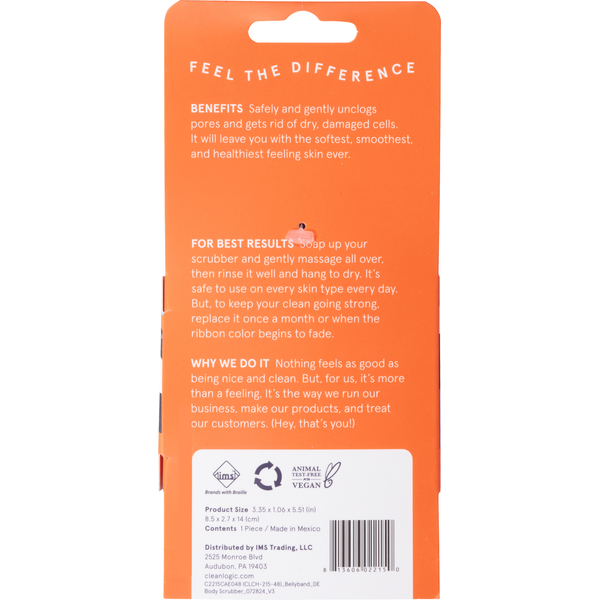 Cleanlogic Body Care Detoxify Charcoal Infused Body Exfoliator