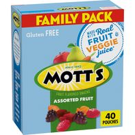 Mott’s Assorted Fruit Flavored Snacks Family Pack️