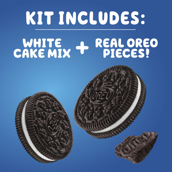 Betty Crocker OREO White Cake With OREO Cookie Pieces Baking Mix