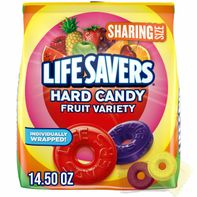 Life Savers Fruit Variety Hard Candy Individually Wrapped Sharing Size