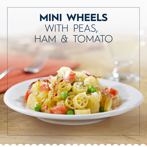 Barilla Mini Wheels - Non-GMO Pasta Made with Durum Wheat Semolina & Kosher