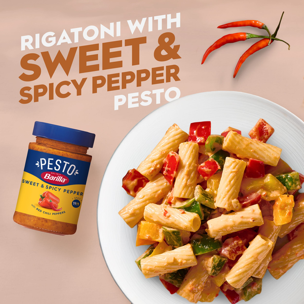 Barilla Pesto Sweet & Spicy Pepper Sauce