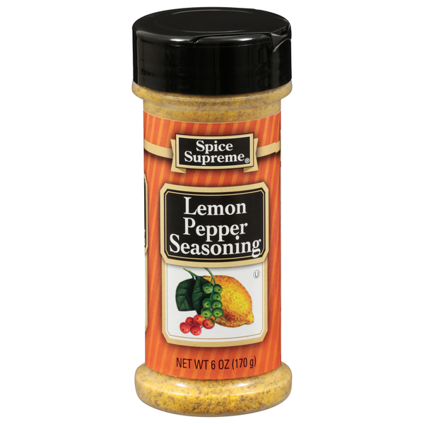 Spice Supreme Seasoning, Lemon Pepper