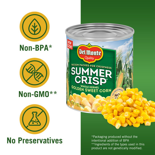 Del Monte Whole Kernel Golden Sweet Corn DestGlow
