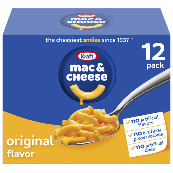 Kraft Original Mac & Cheese Macaroni and Cheese Dinner