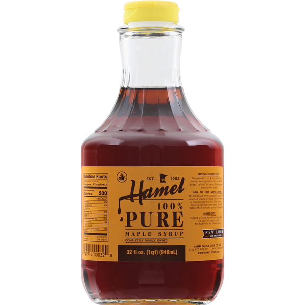 Hamel Syrup, Maple, 100% Pure