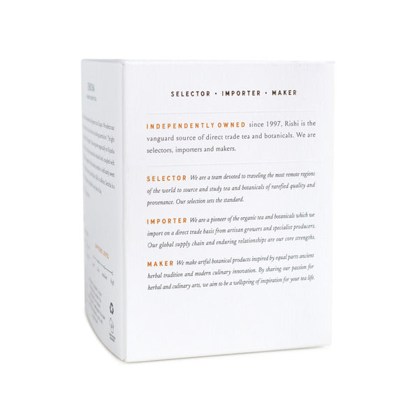 Rishi Tea & Botanicals Turmeric Ginger, Tea Sachets