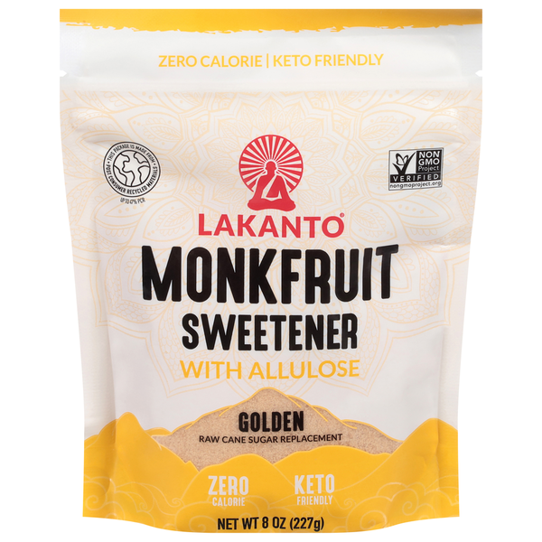 Lakanto Golden Monkfruit Sweetener with Allulose