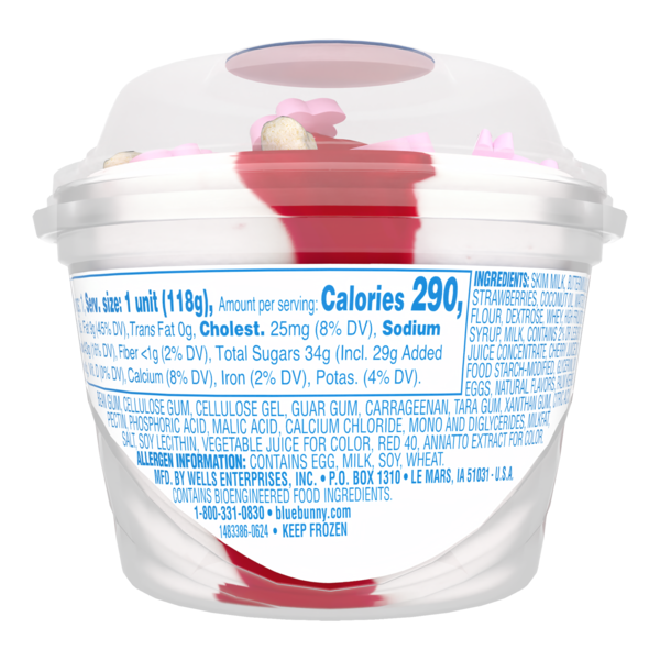 Blue Bunny Strawberry Shortcake Load&
