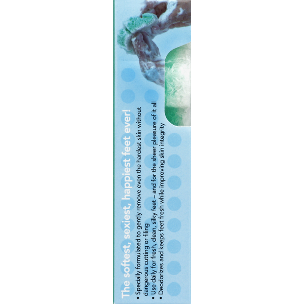 Spongeables Foot Buffer, Pedi-Scrub, 4-in-1, Citron-Eucalyptus Aromatherapy