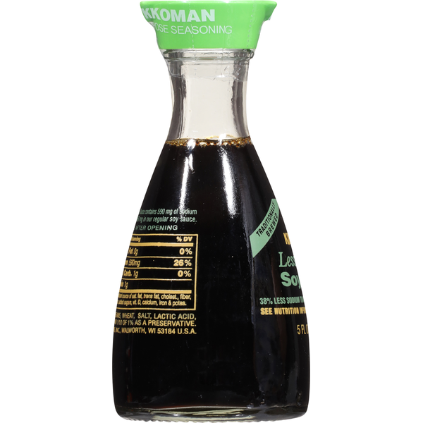 Kikkoman Soy Sauce, Less Sodium