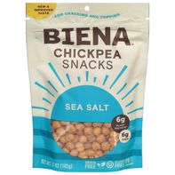Biena Chickpea Snacks, Sea Salt️