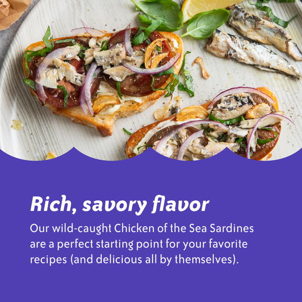 Chicken of the Sea Wild Caught Sardines in Lemon Sauce