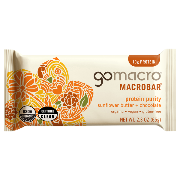 GoMacro Sunflower Butter + Chocolate MacroBar
