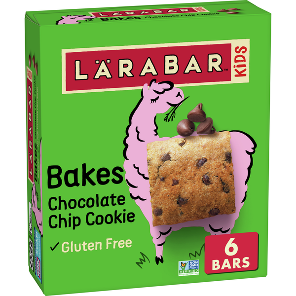LÄRABAR Kids Bakes Chocolate Chip Cookie Bars