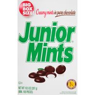 Junior Mints Creamy Mints, In Pure Chocolate, Big Box Size!