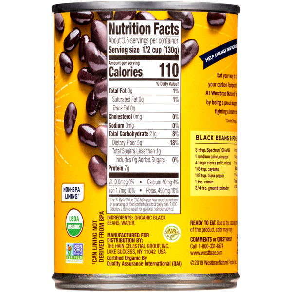 Westbrae Natural Organic Black Beans