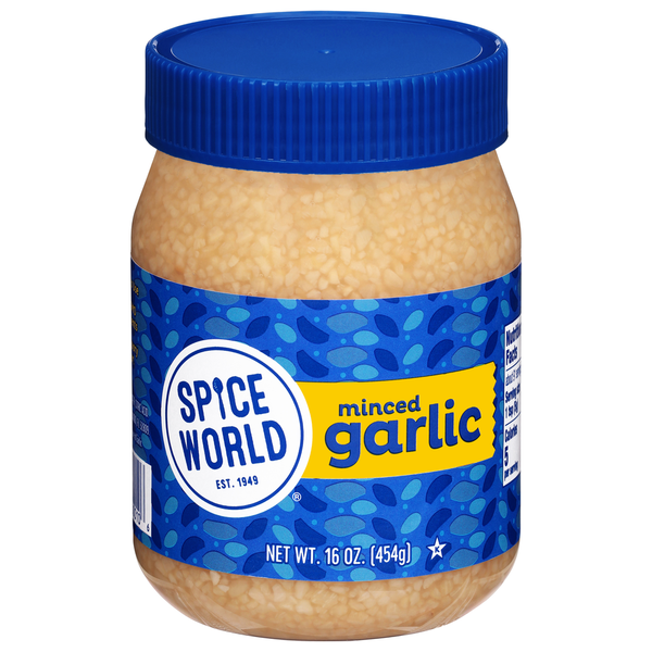Spice World Garlic, Minced