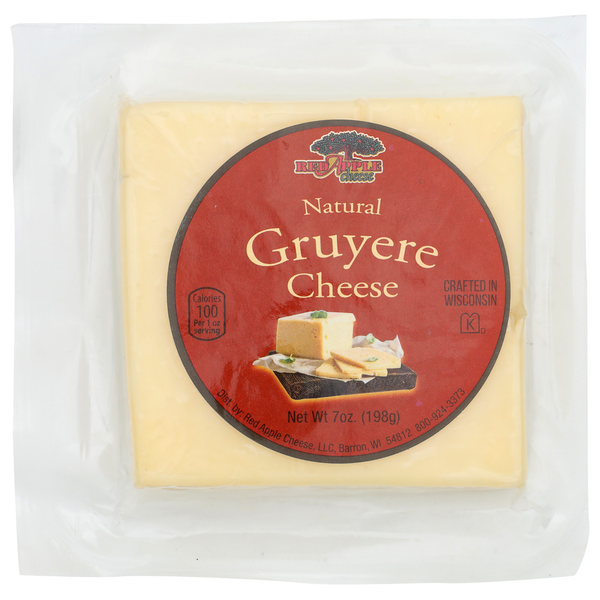 Red Apple Cheese Gruyere Natural Cheese