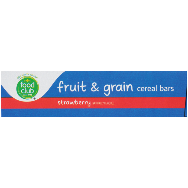 Food Club Strawberry Fruit & Grain Cereal Bars