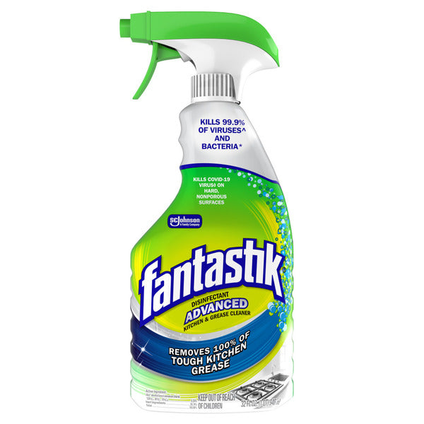 fantastik® Advanced Kitchen & Grease Cleaner Spray Bottle