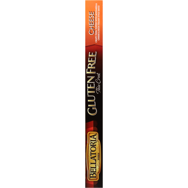Bellatoria Pizza, Gluten Free, Cheese, Thin Crust