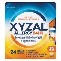 Xyzal Allergy, 24 Hr, Original Prescription Streng...
️ DestGlow