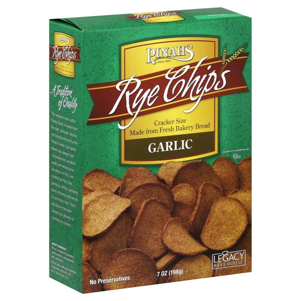 Legacy Bakehouse Pinahs Chips, Rye, Garlic