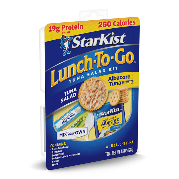 StarKist Lunch-To-Go Tuna Salad Kit Albacore Tuna in Water