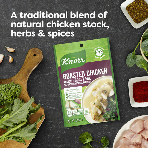 Knorr Roasted Chicken Flavored Gravy Mix