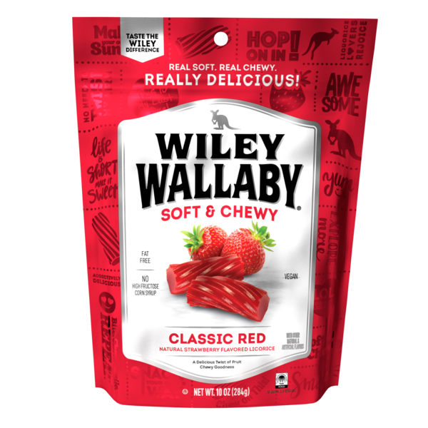 Wiley Wallaby Classic Red Licorice
