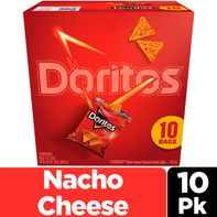 Doritos Tortilla Chips, Nacho Cheese Flavored️