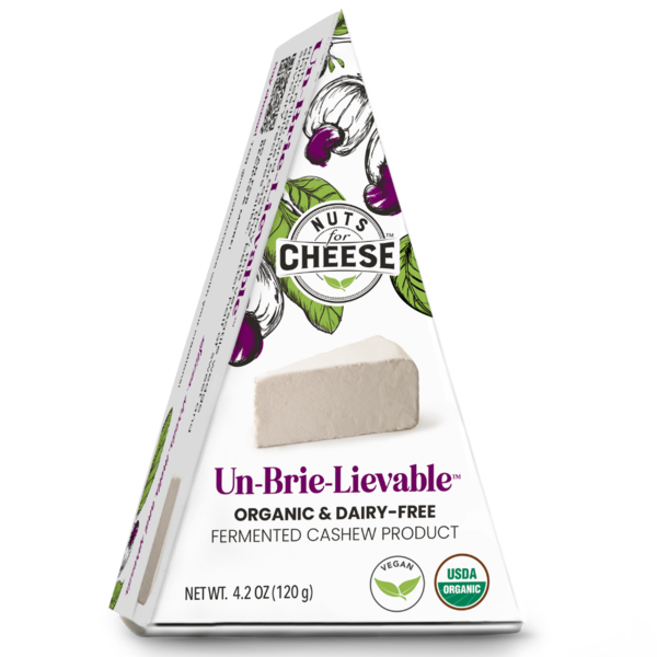 Nuts For Cheese Un-Brie-Lievable, Organic & Dairy-Free Cheese