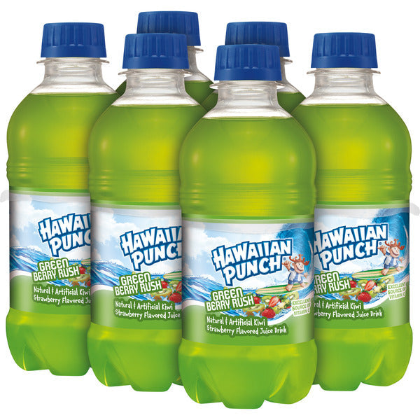 Hawaiian Punch Juice Drink, Green Berry Rush