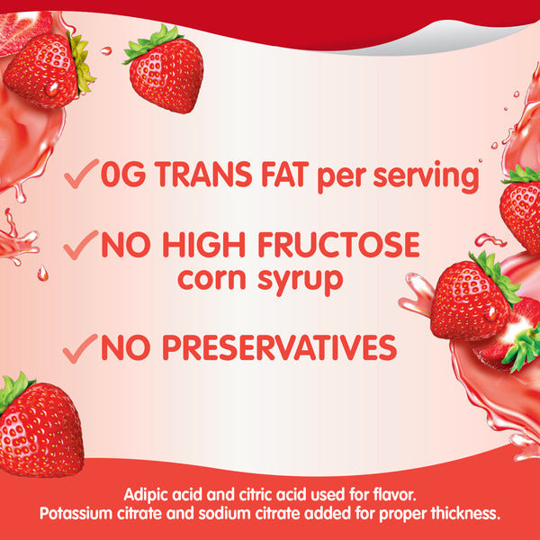Snack Pack Strawberry Flavored Juicy Gels