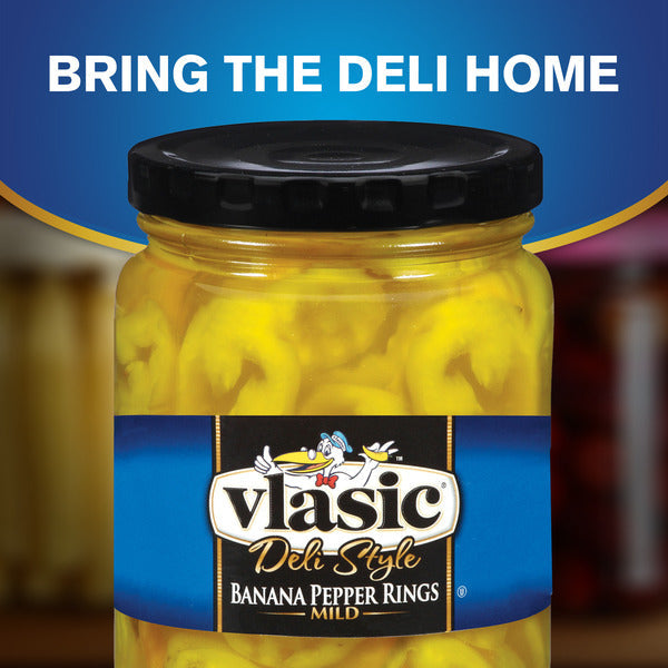 Vlasic Mild Banana Pepper Rings, Keto Friendly