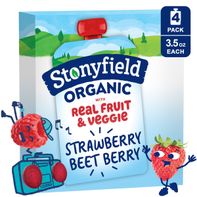 Stonyfield Organic Whole Milk Yogurt Pouches Straw...
️