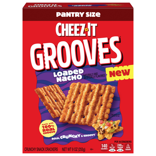 Cheez-It Loaded Nacho Crunchy Snack Crackers