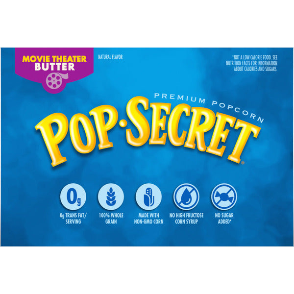 Pop Secret Movie Theater Butter Microwave Popcorn